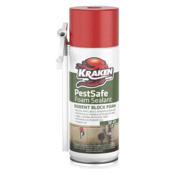 Kraken Bond PestSafe Foam Sealant can