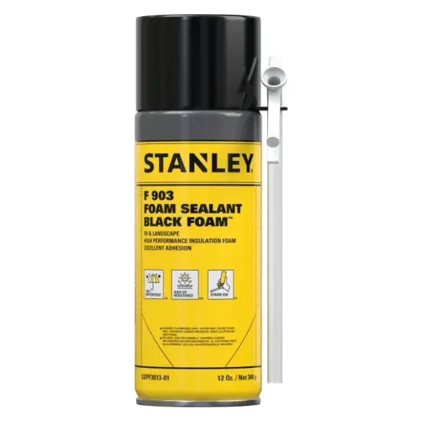 Stanley F903 Black Foam can