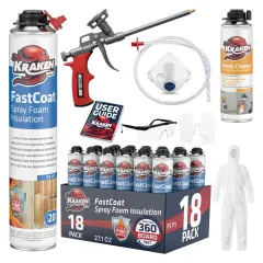 Kraken Bond FastCoat, Foam Kit, 18 Pack Kit