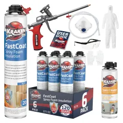Kraken Bond FastCoat, Foam Kit, 6 Pack Kit